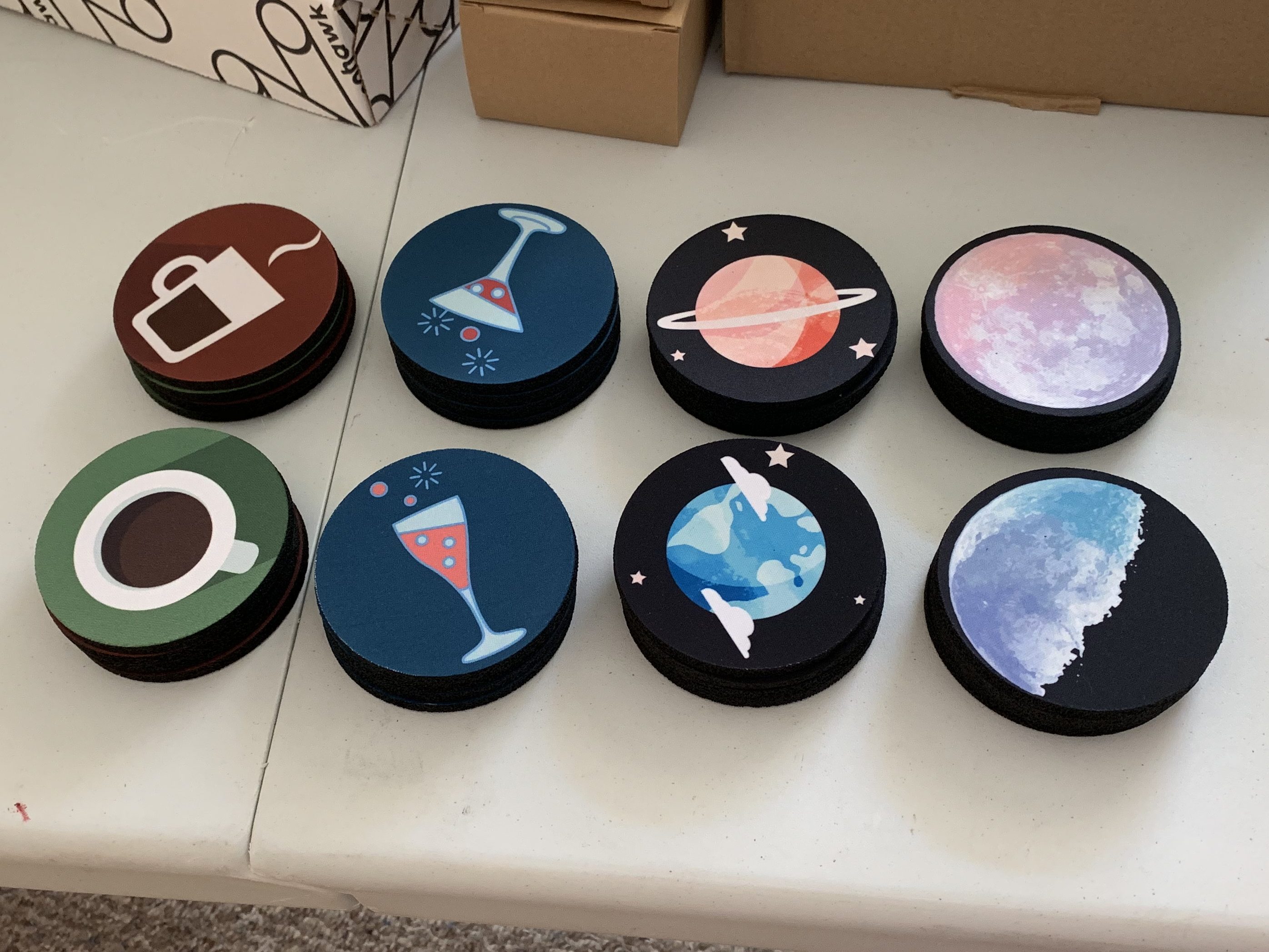 Cute little coasters